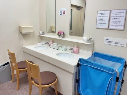 新神戸ドック検診クリニックの洗面